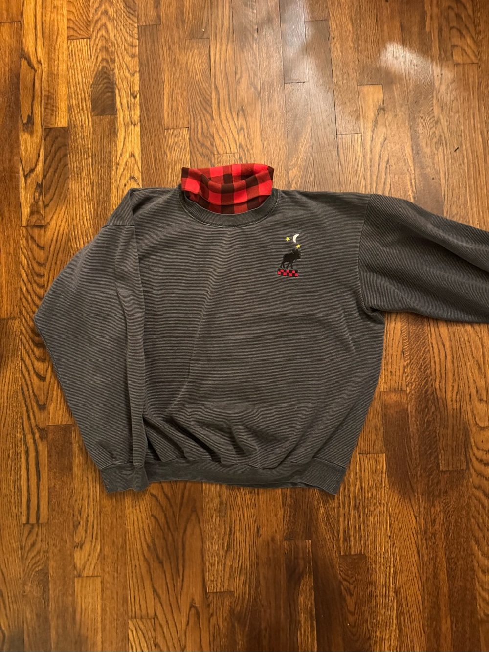 Vintage gopher cardinal turtleneck embroidered sweater size large